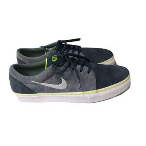 NIKE SATIRE  Skateboard Shoes Mens Size 10 M Blue 536404